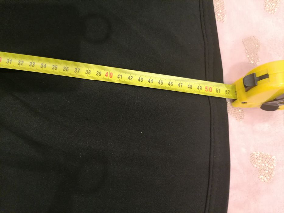 Spodnie ocieplane czarne damskie XL