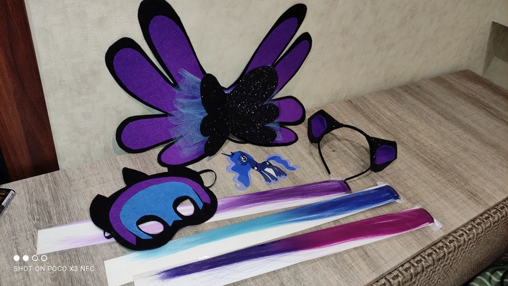 Комплект для дівчинки поні принцеса Луна