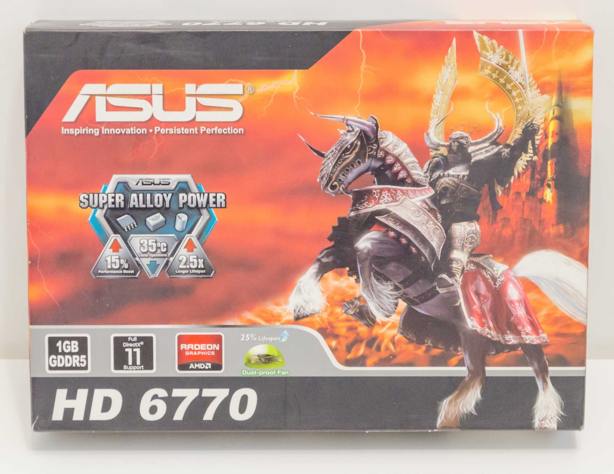 ASUS Radeon HD6770 1GB 128bit PCI-E DDR5