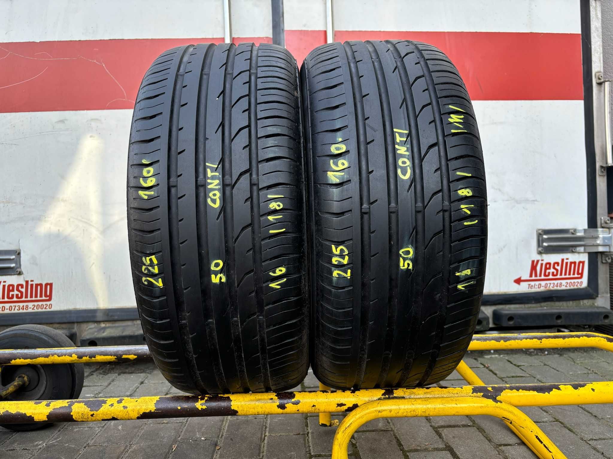 2X Opony Letnie 225/50R16 92V Continental ContiPremiumContact 2 MO 18R