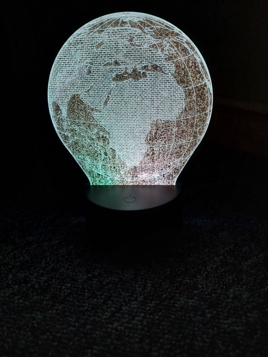 Lampa 3D. Creative Visualization lamp 3D.