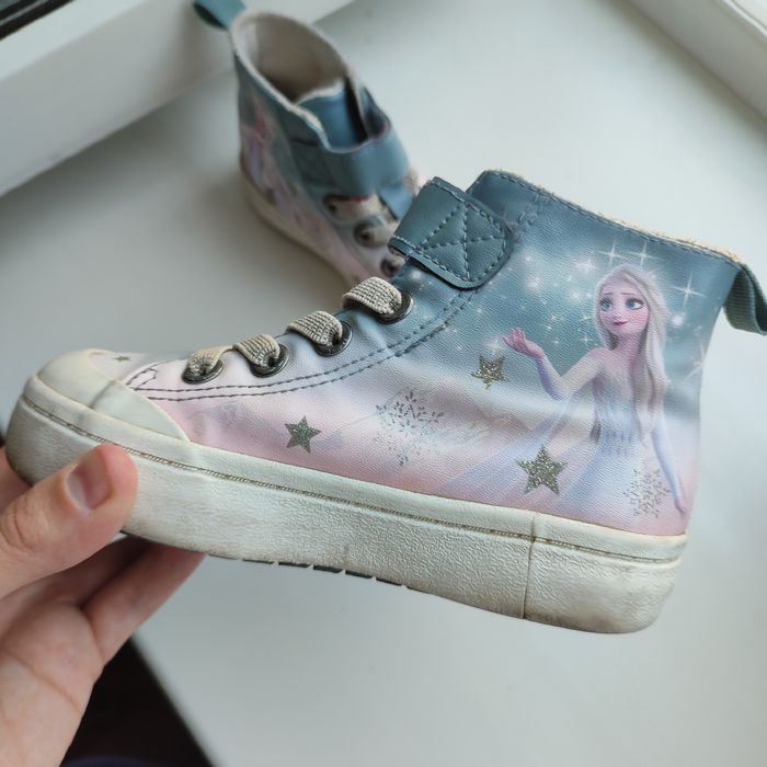 Черевики хайтопи на плюші  утеплені демісезон р.8(25),устілка 16.3 см