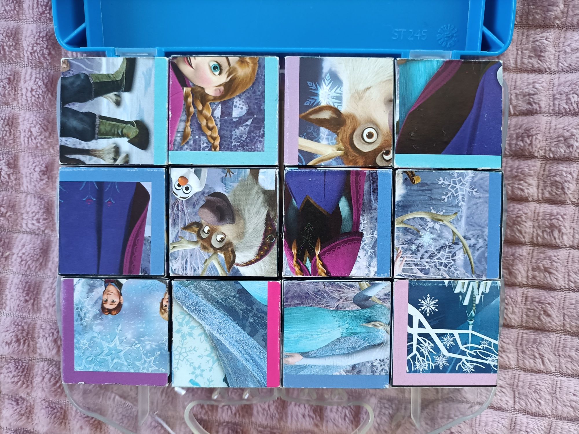 Puzzle cubos Frozen 3+