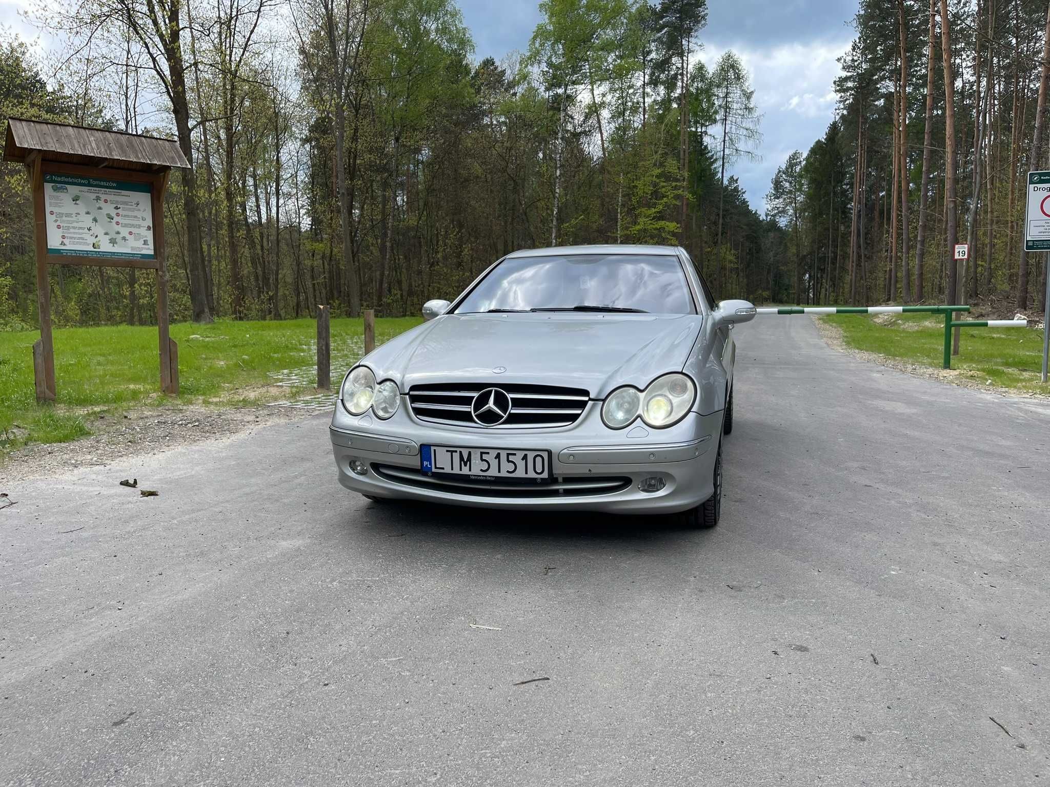 Mercedes CLK Avantgarde 240 V6 Gaz Prins 2003r LPG 170KM