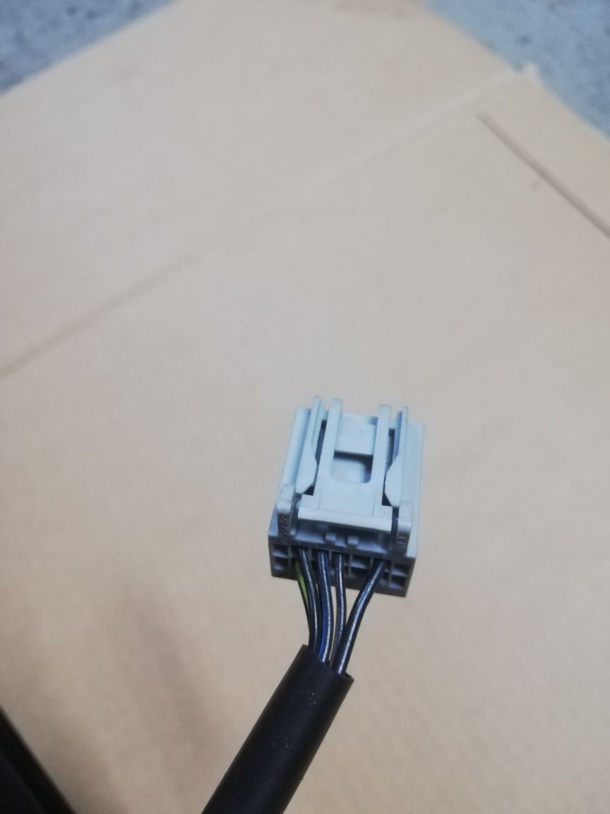 Lusterko zewnętrzne lewe Ford C-max mk2 II 6 PIN Europa FA czarne kpl