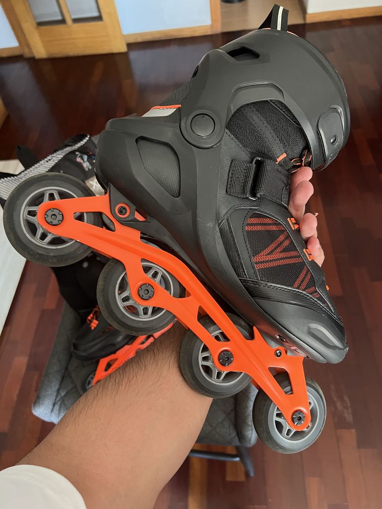Patins Oxelo FIT 500 + Kit Proteção - Decathlon