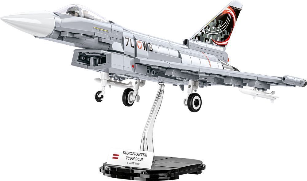 Klocki Cobi 5850 Samolot Eurofighter Typhoon Armed Forces 578 El