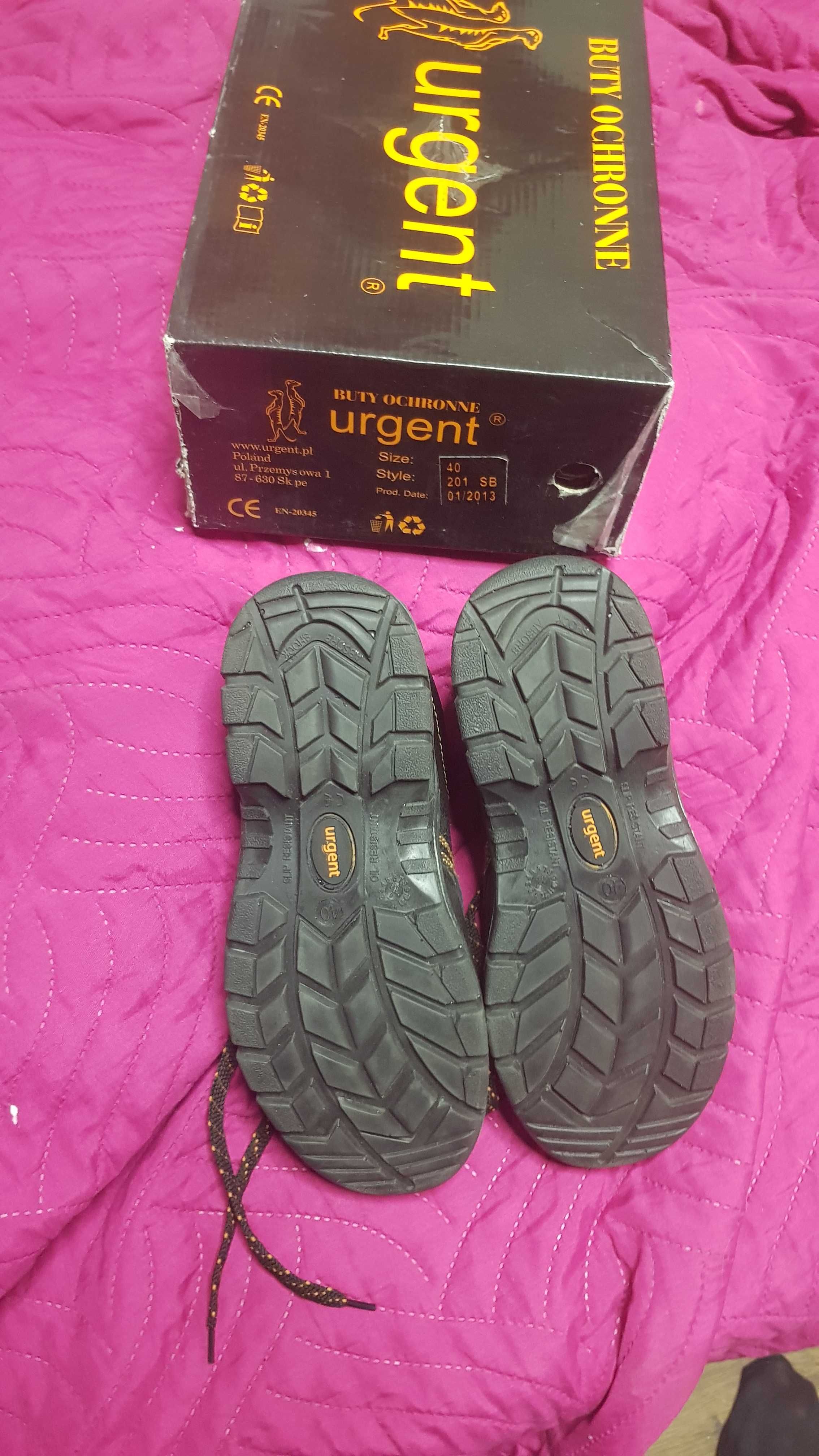 Buty ochronne Urgent rozmiar 40