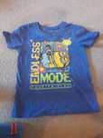 Koszulka T-shirt 110 niebieskie minionki