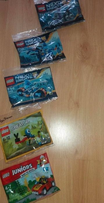 Colecção completa Lego 15 Mini Bag selados