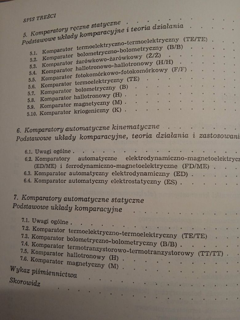 Komparatory Elektryczne Pomiarowe
