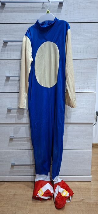 Strój Sonic- szybki jak błyskawica