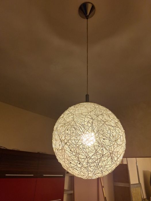 Lampa sufitowa drucikowa