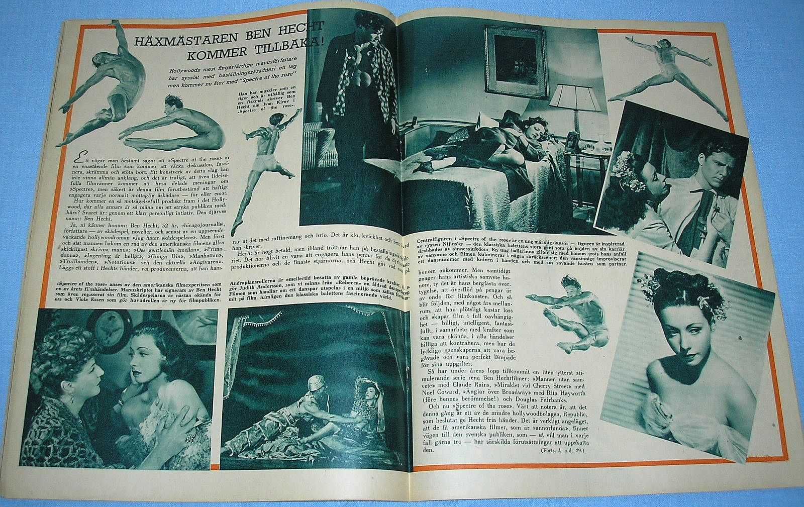 FilmJournalen nr 46/1947 r.  Bob Hope