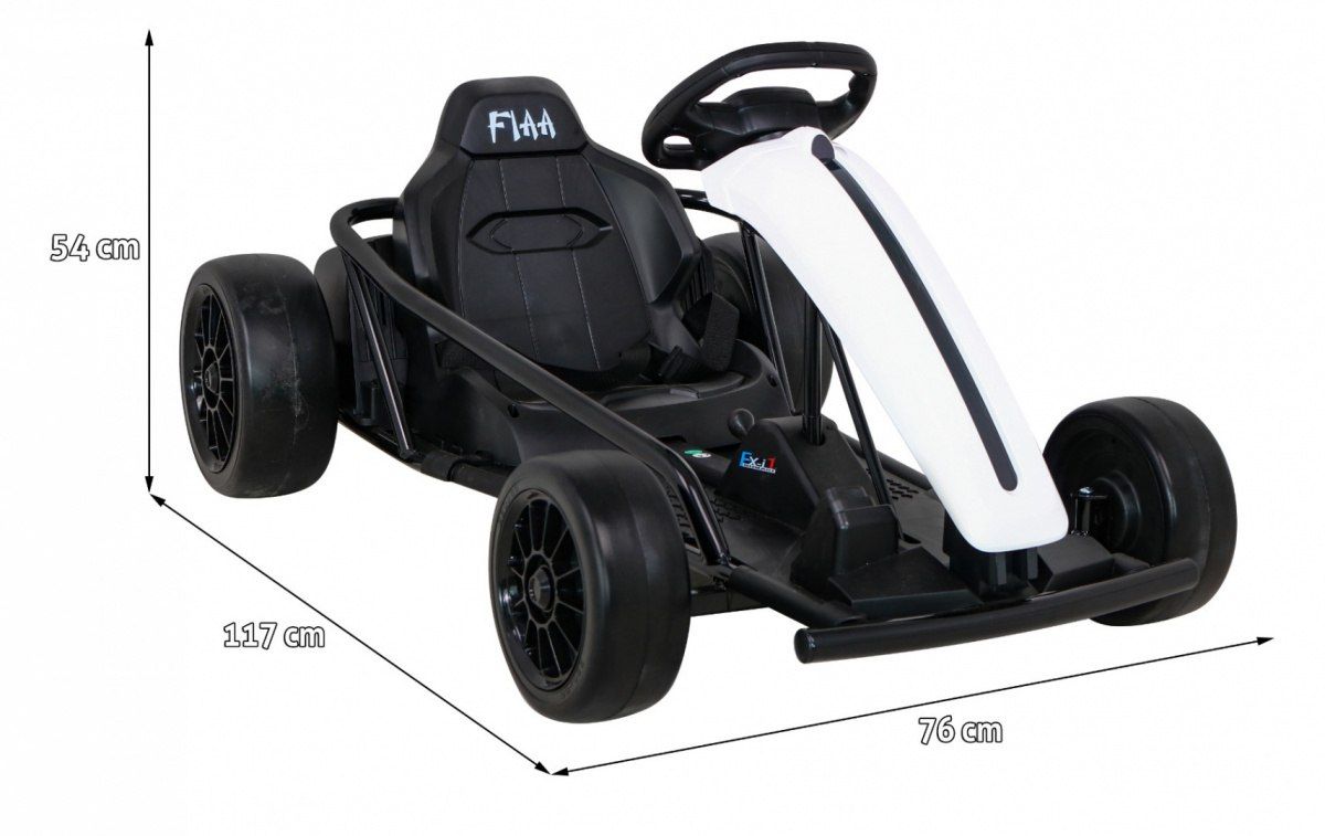 +Dritujący 9Ah x2 Auto Gokart na Akumulator +Nagranie GOKARTA