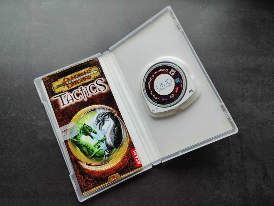 Kultowe Dungeon&Dragon Tactics - Sony PlayStation PSP/Atari