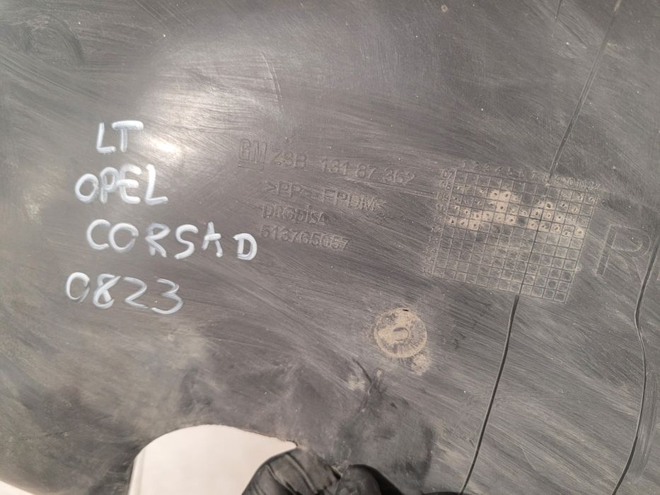 Nadkole lewy tył Opel Corsa D 131.87.362 3 sztuki 3-drzwiowa