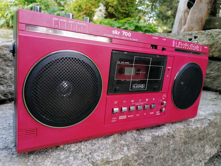 RFT SKR 700 Radiomagnetofon  Boombox UNITRA RMS-817 PRL 1985