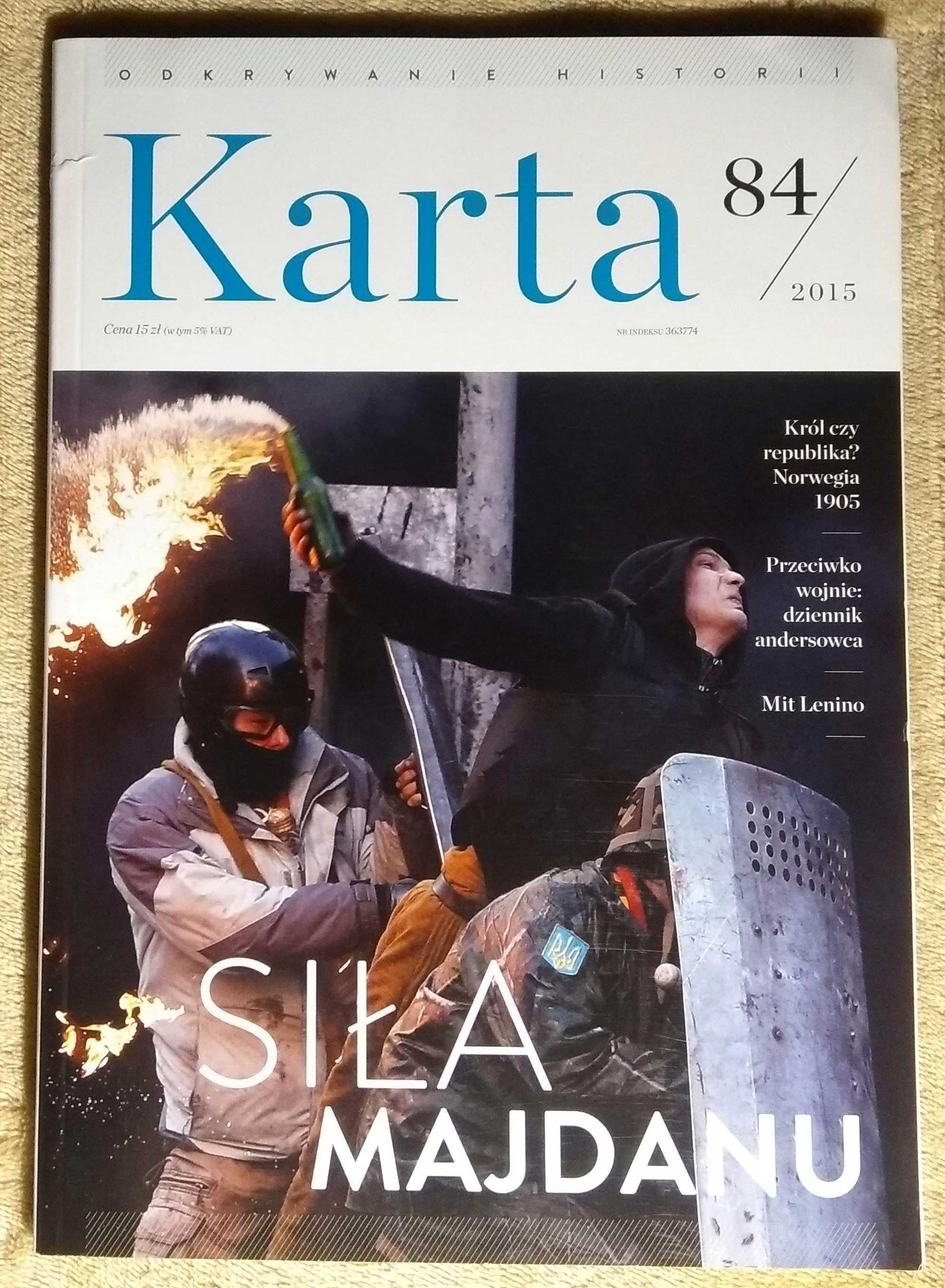 Karta 84/2015 Siła Majdanu - czasopismo historyczne