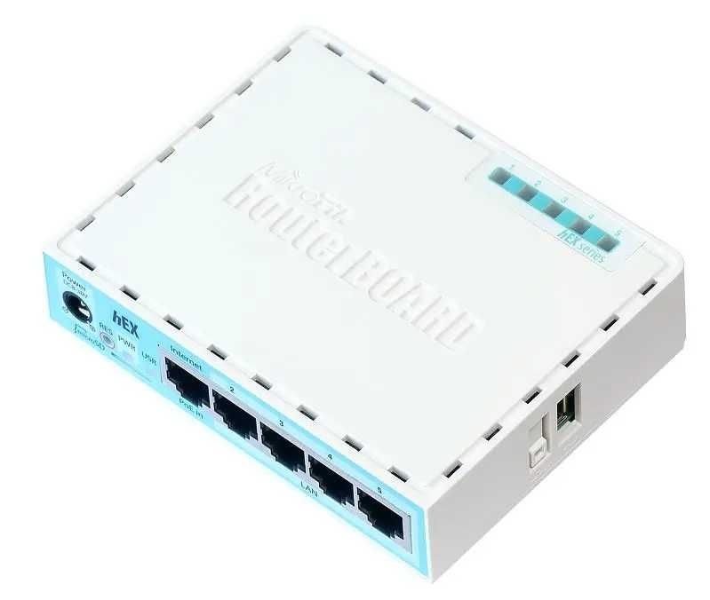 MikroTik-Mini Roteador Sem Fio, RB750Gr3, Roteador Gigabit Ethernet