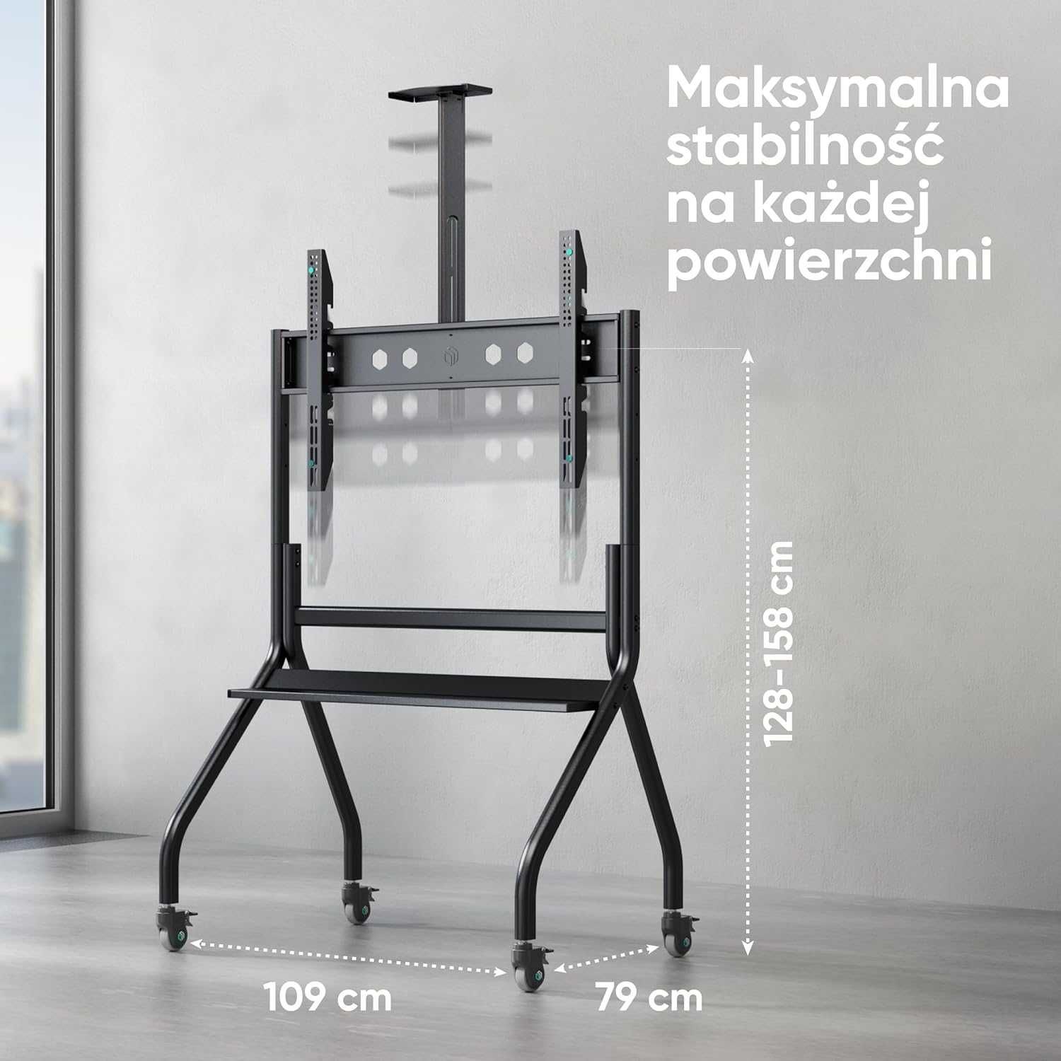 Nowy stół mobilny / stojak telewizyjny / uchwyt na TV / ONKRON !A1624!