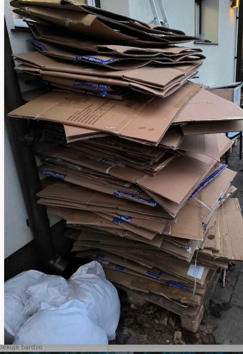 Kartony - oddam za darmo pilne (odbiór cykliczny-wszystkie)