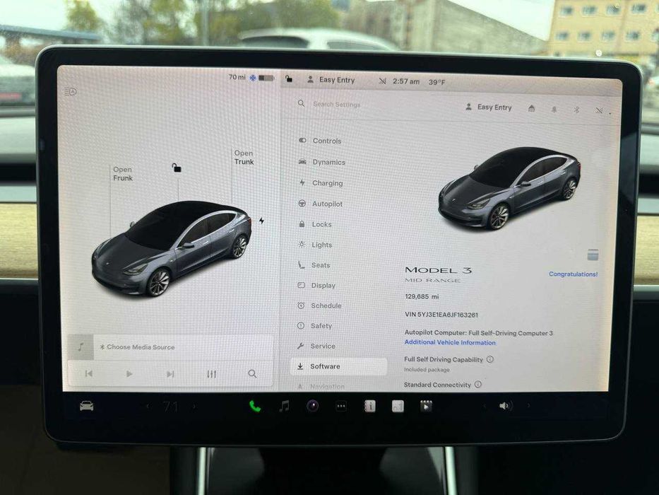 Tesla Model 3 MR RWD, 2018