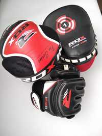 Лапи боксерські RDX+ рукавиці ММА RDX F12B. Оригінал.