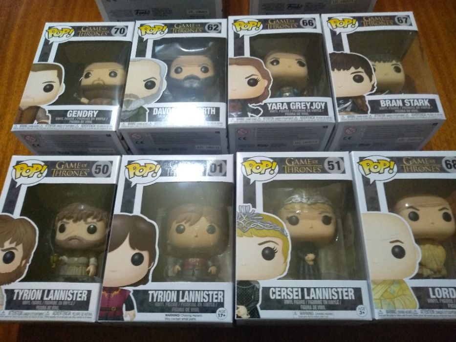 Funko POP Game of Thrones - NOVOS - Só vendo pack completo