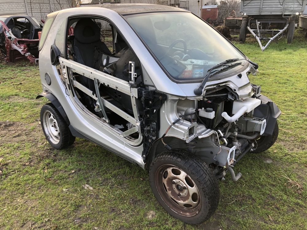 Smart fortwo tłumik czesci panorama silnik  koła wnetrze