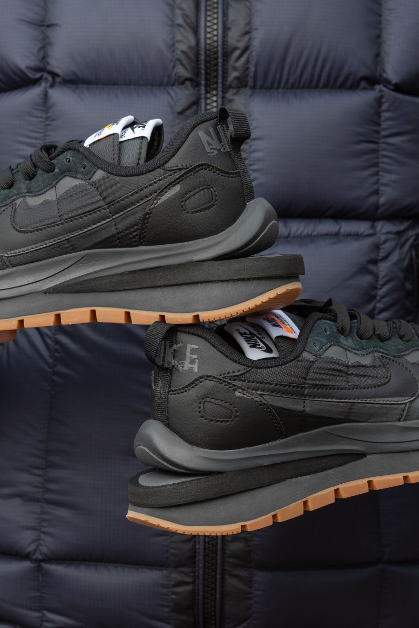 Кросівки Nike VaporWaffle sacai чорні | Кроссовки найк black