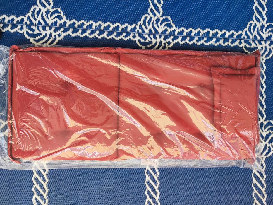 Almofadas Terracota Beliani para cadeira jardim MAUI (conjunto de 2)