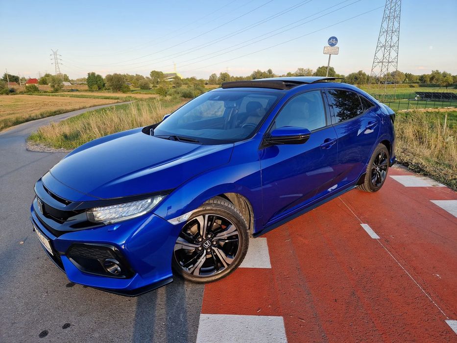 Honda Civic FullLED,Navi,Panorama,2xPDC,Kamera,G.Fotele,Elektryka,Zarejestrowana