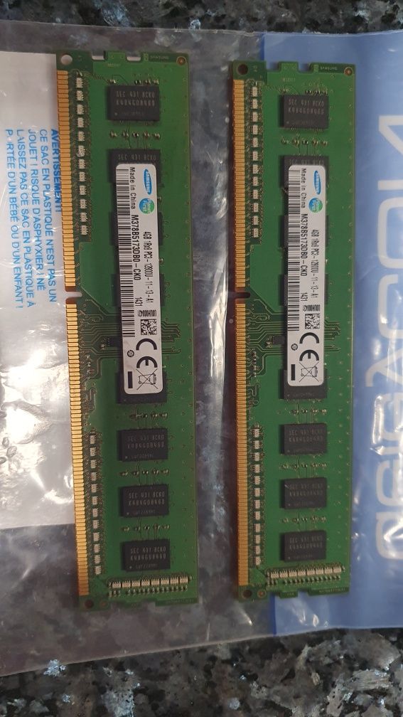Memorias Desktop DDR3 4gb+4gb 1600mhz