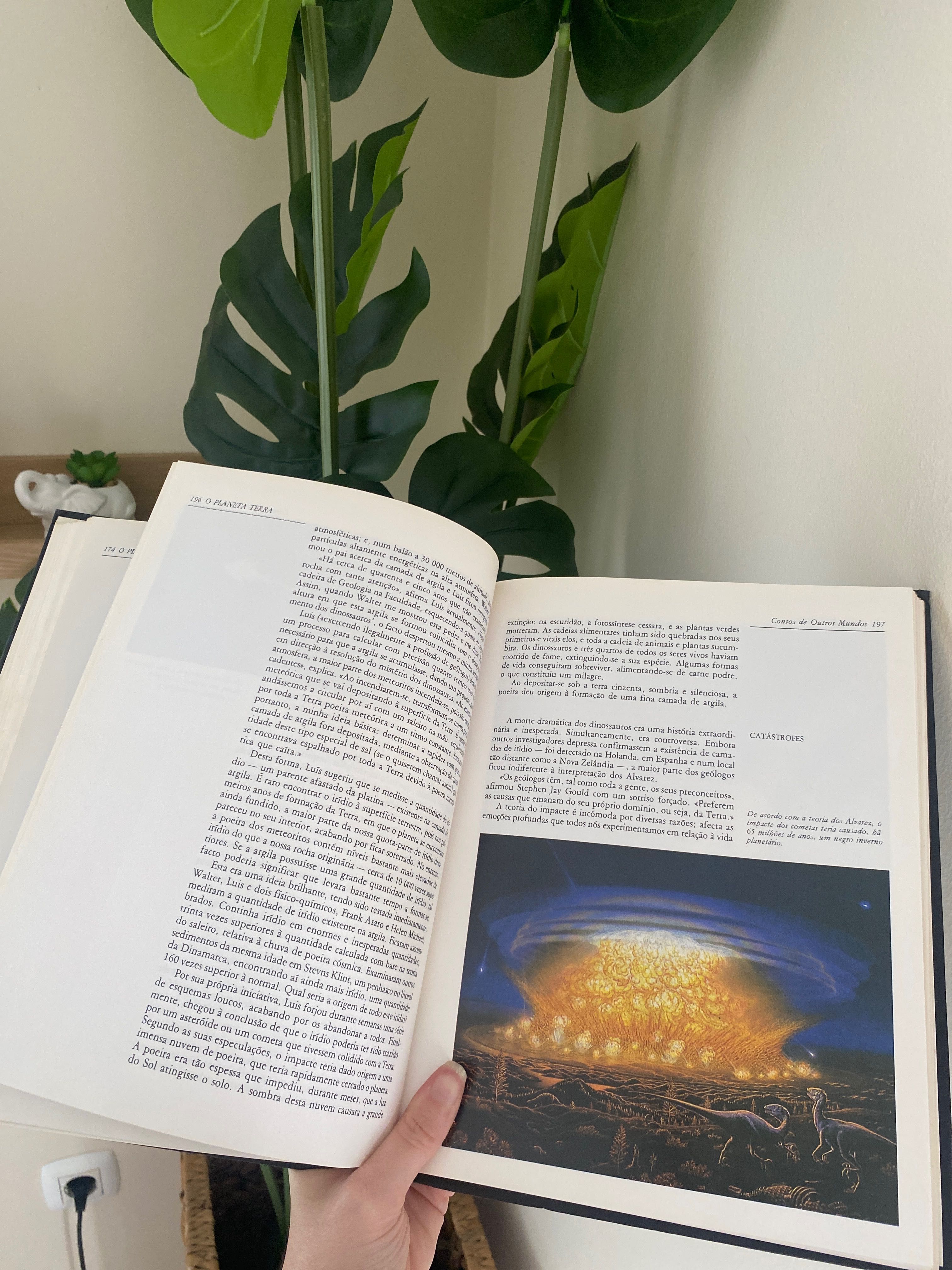 Livro ilustrado O Planeta Terra - de Jonathan Weiner