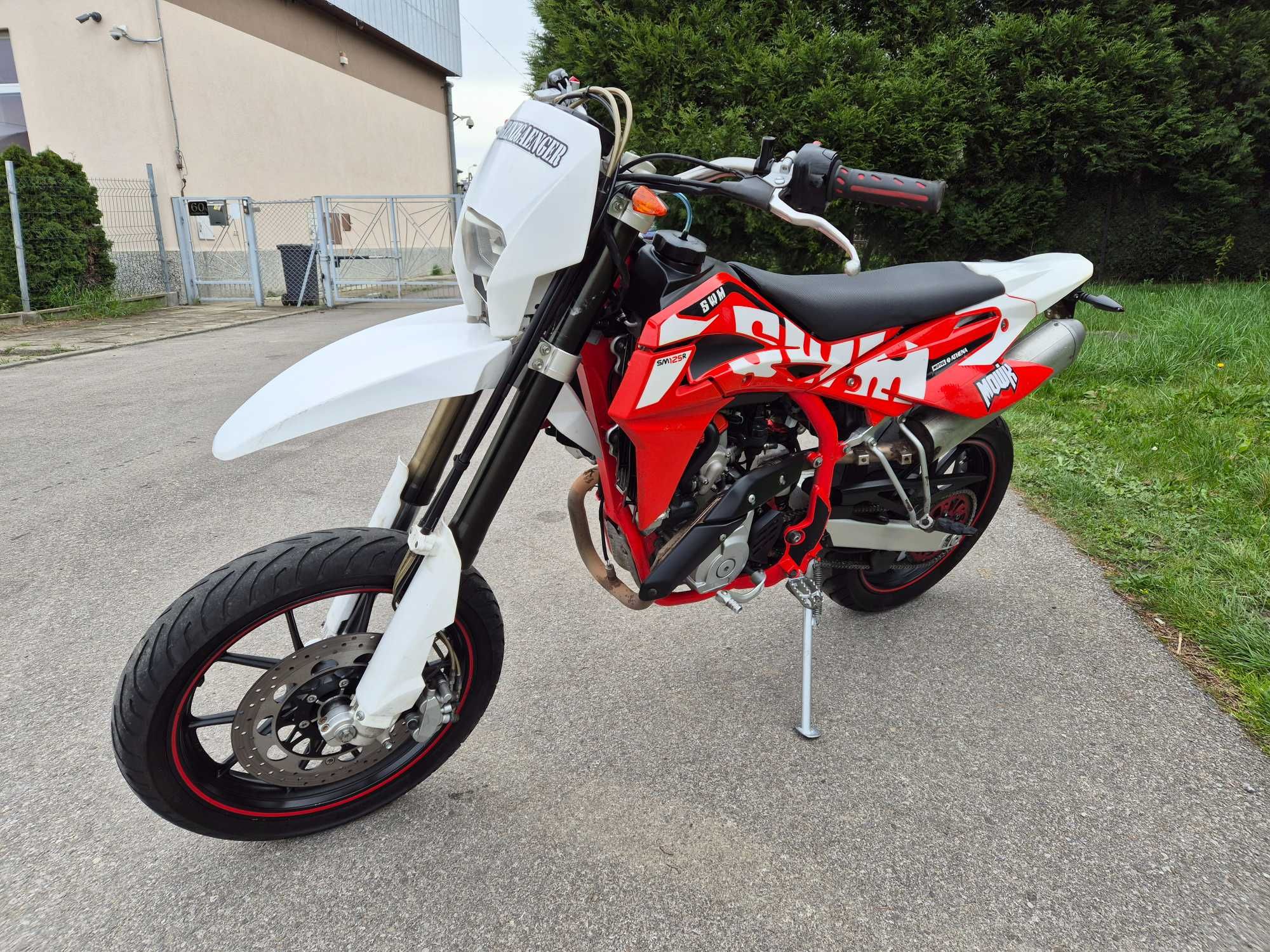 SWM SM 125 R 2016r Supermoto Mały przebieg !!! rs sx tuono DowózTarnów