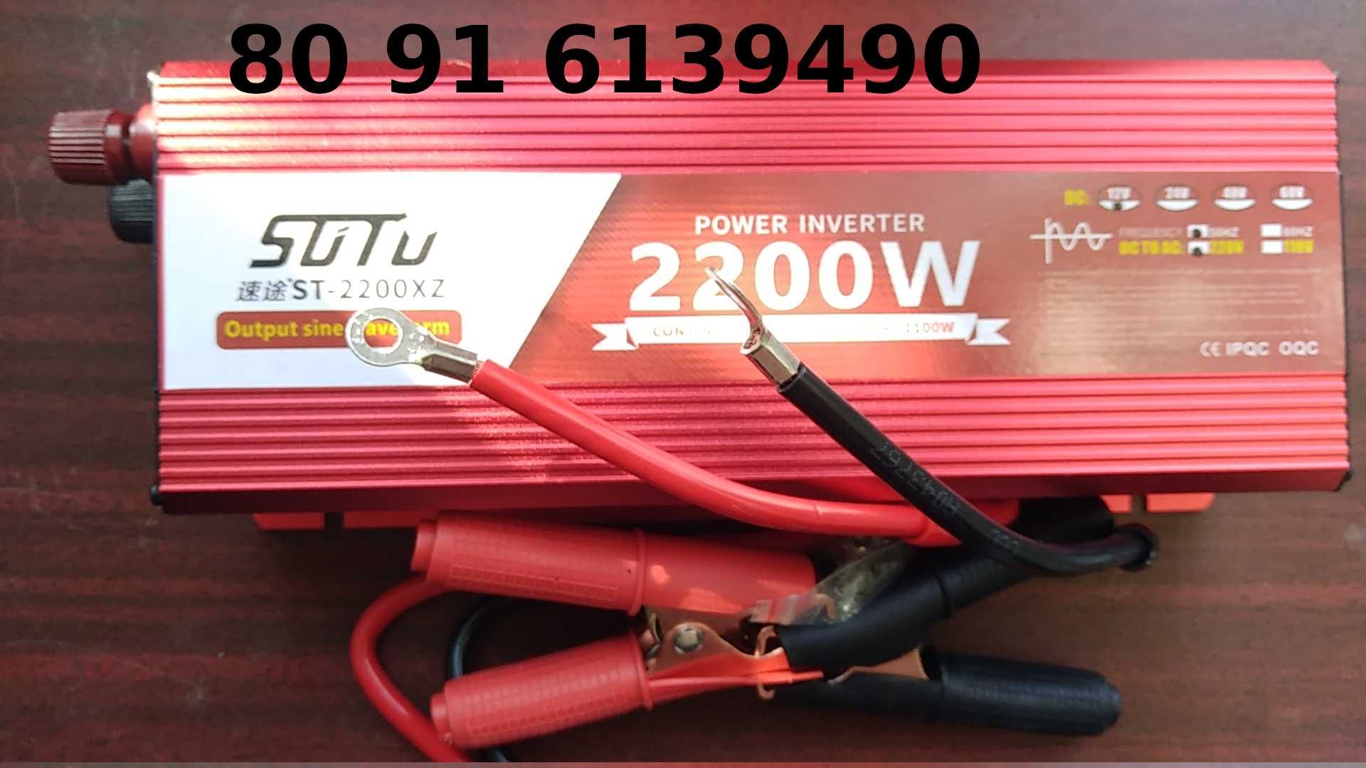 SUTU 2200W FOVAL 2600W 12V -> 220V Инвертор для котла чистый синус