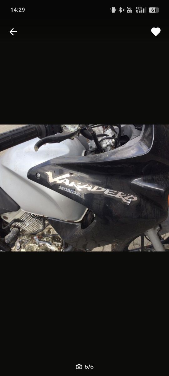 Honda Varadero 125 -sprowadzona z Niemiec