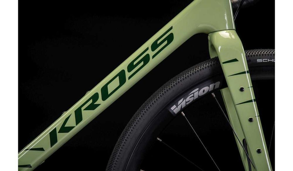 Rower gravel Kross Esker 8.0 2024 zielony M, L, XL - sklep Śląsk