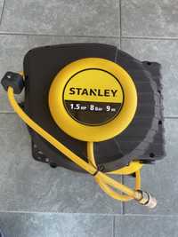 Stanley Kompresor Bezolejowy Ścienny 1.5Km 8 Bar Przewód 9M