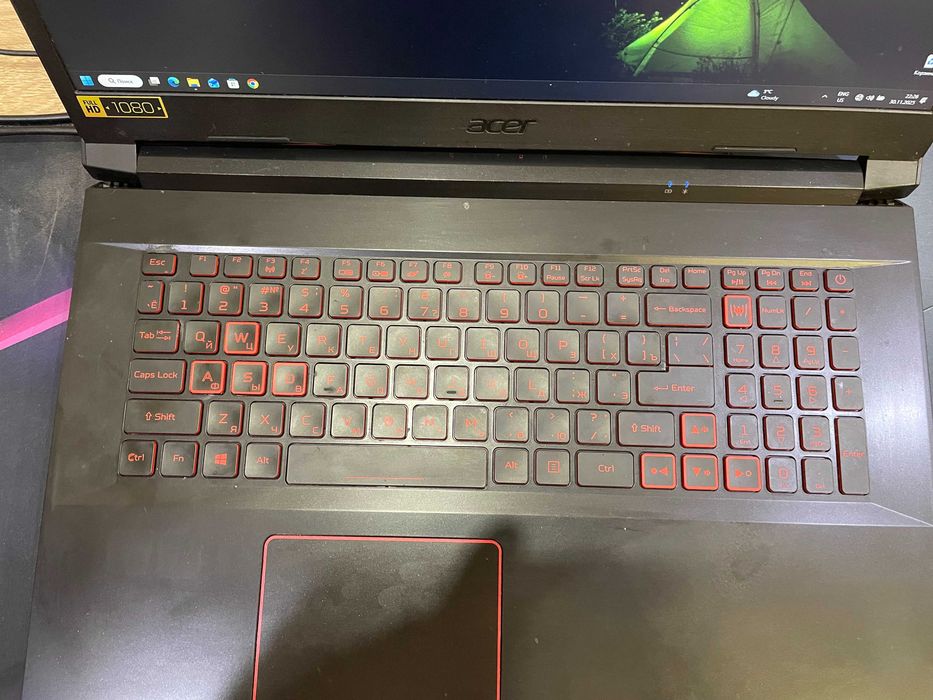 Ноутбук Acer Nitro5 AN517-52 /i5 10300H/GTX 1650TI/RAM 16GB/SSD 1TB M2