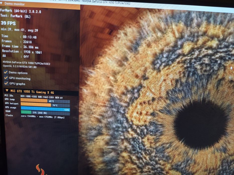 Відеокарта Msi gtx 1050Ti 4Gb Gaming