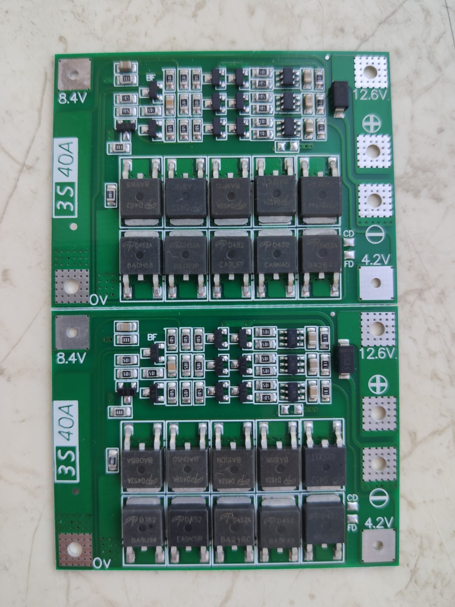 Плата BMS 3S 40A balanced/enhanced 1шт.