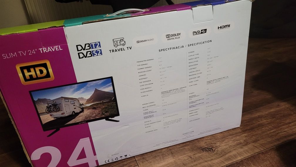 Travel TV  / Monitor  24 cal - Kiano