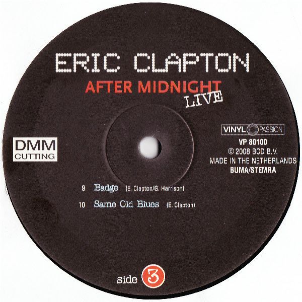 Eric Clapton - After Midnight Live 2008, Duplo LP Raro