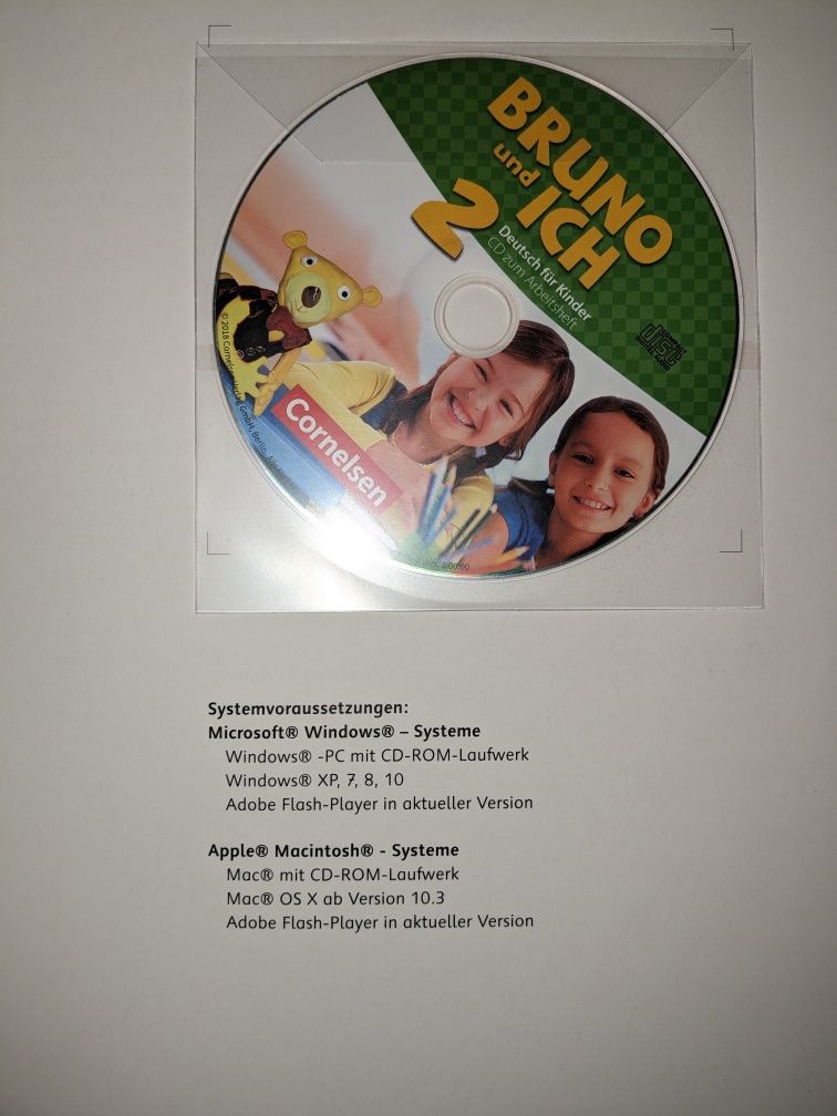 Bruno und ich 2 Бруно унд іх робочий зошит + CD диск