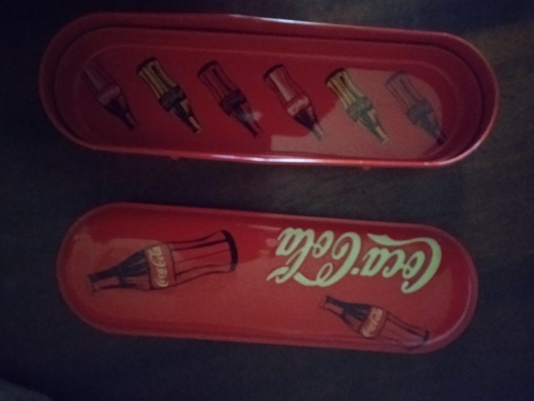 Porta-Copos original e raro da Coca-Cola e Porta-canetas
