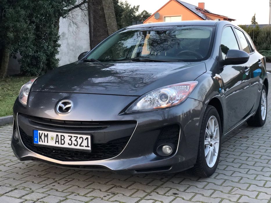 Mazda 3 II LIFT 2012r 1.6 MPI Benzyna 105KM Automat Klima Bezwypadkowy