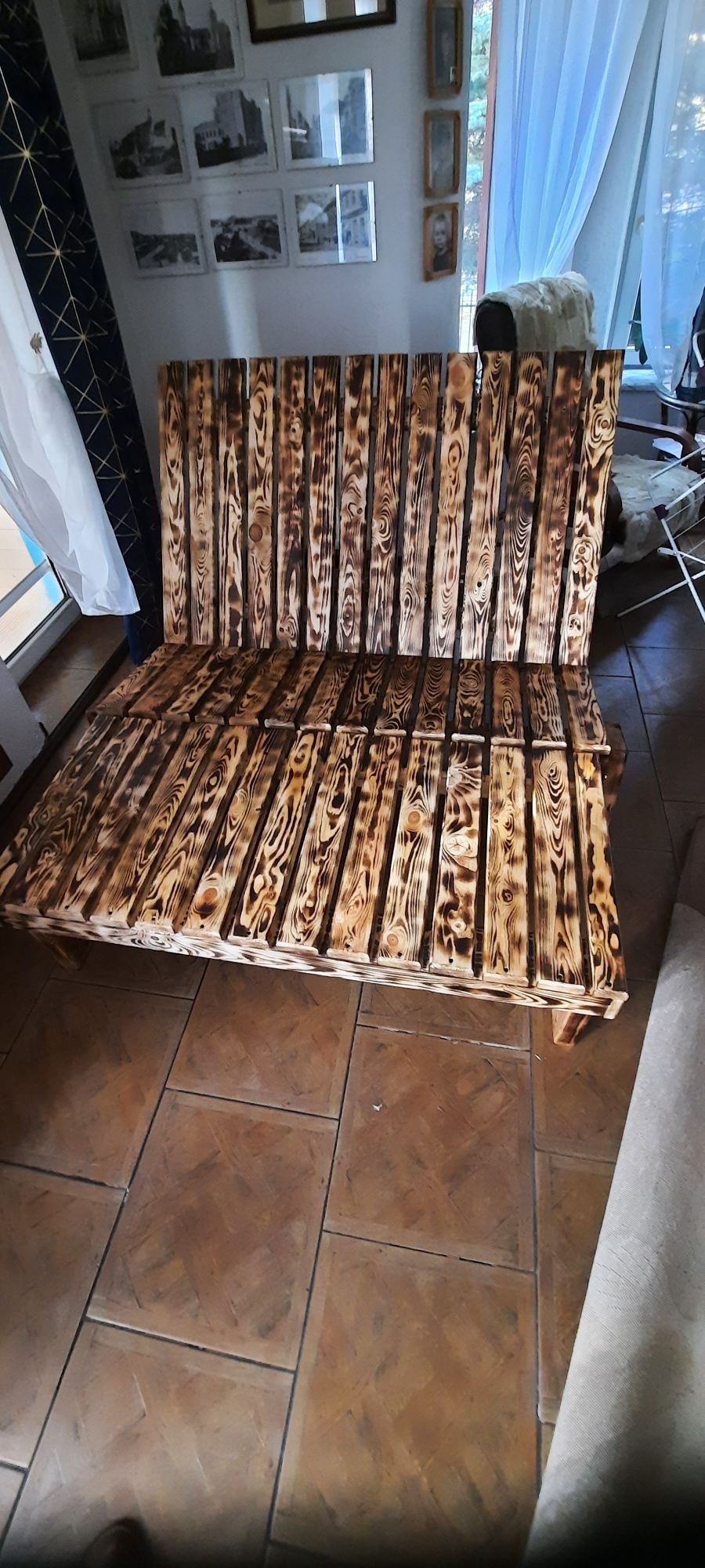 Łóżko, fotel, kanapa 3 w 1,  prawdziwe drewno, okazja!