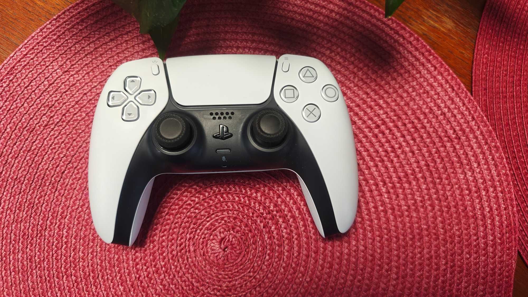 Kontroler DualSense PS5 Biały z Analogami TMR Favor Union